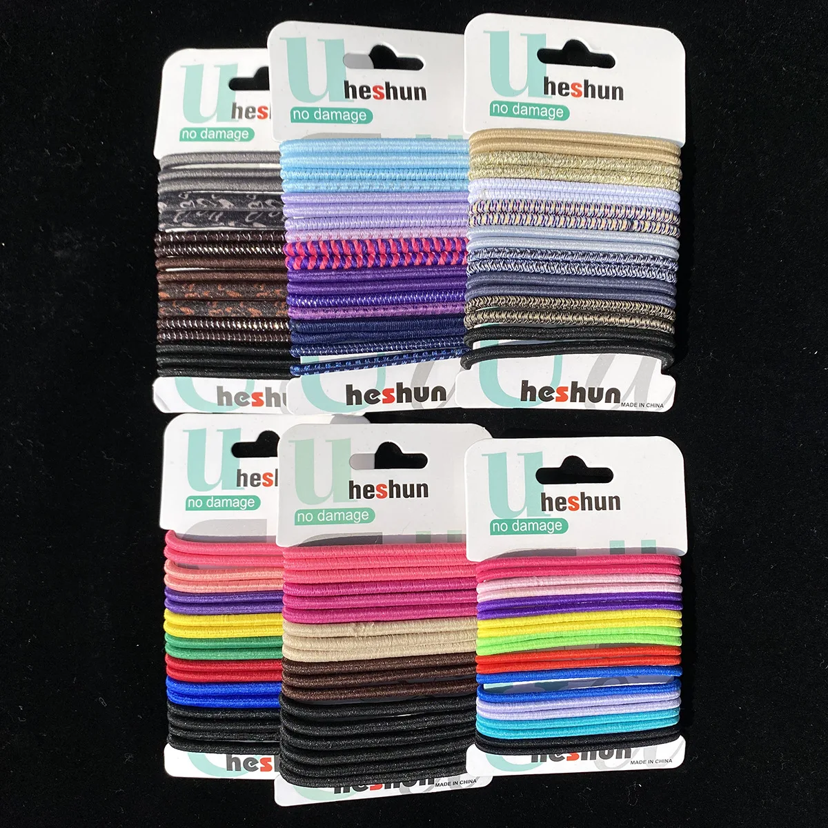 

20Pcs/Set Women Hair Bands Color Hair Ties Colorful Basic Simple Rubber Band Elastic Scrunchies Hair Accessories