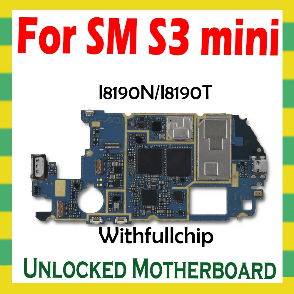 Для Samsung Galaxy S3 Mini i8190 I8190T I8190N оригинальная материнская плата Заводская