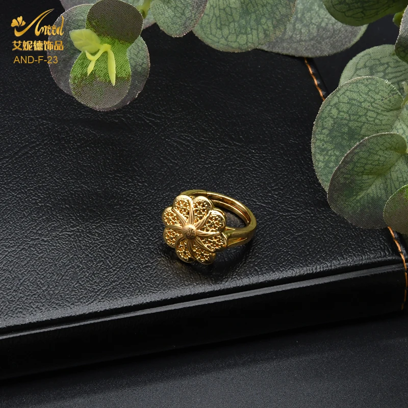 

ANIID African Jewelry Fashion Set Bracelet Necklace ring Earring Woman Bride Wedding Party United States 24K Gold