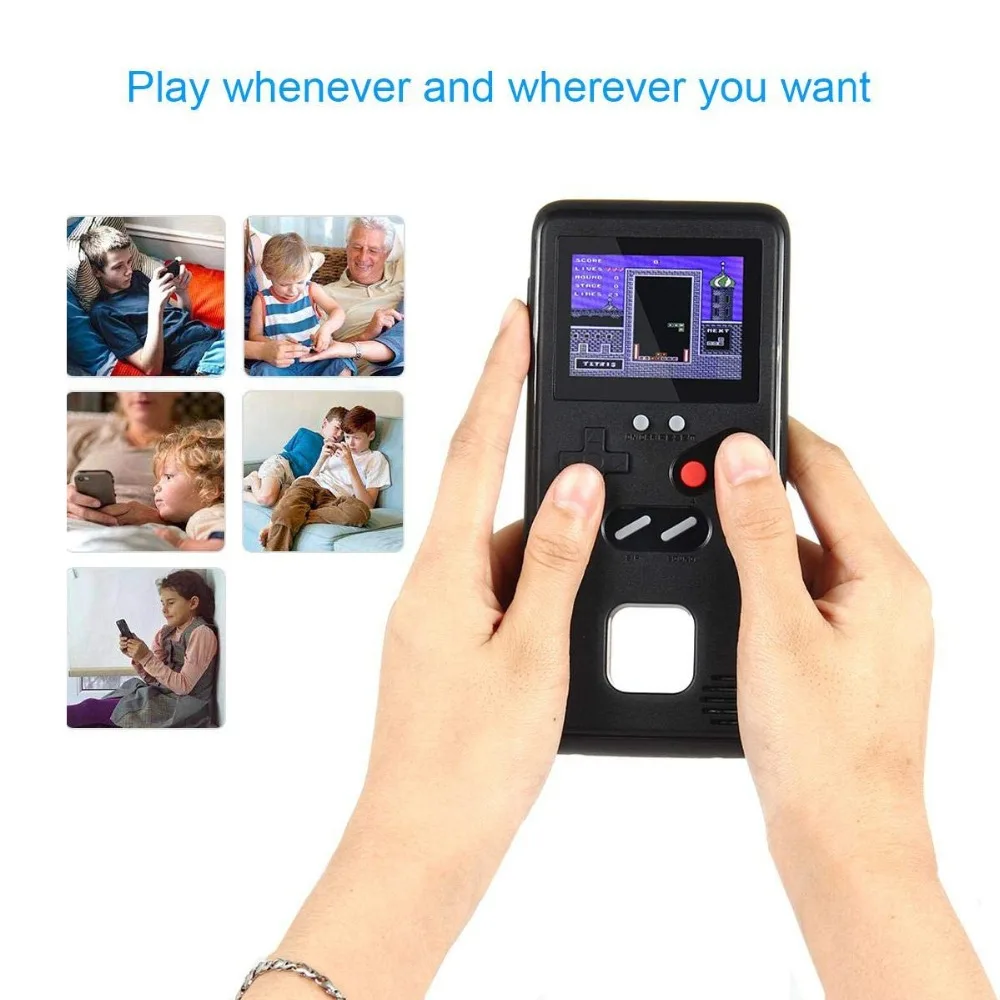 Цветной ретро дисплей Caseboy чехол для телефона Gameboy Huawei P20 P30 Pro Mate 20 с игрой Iphone 11 Max