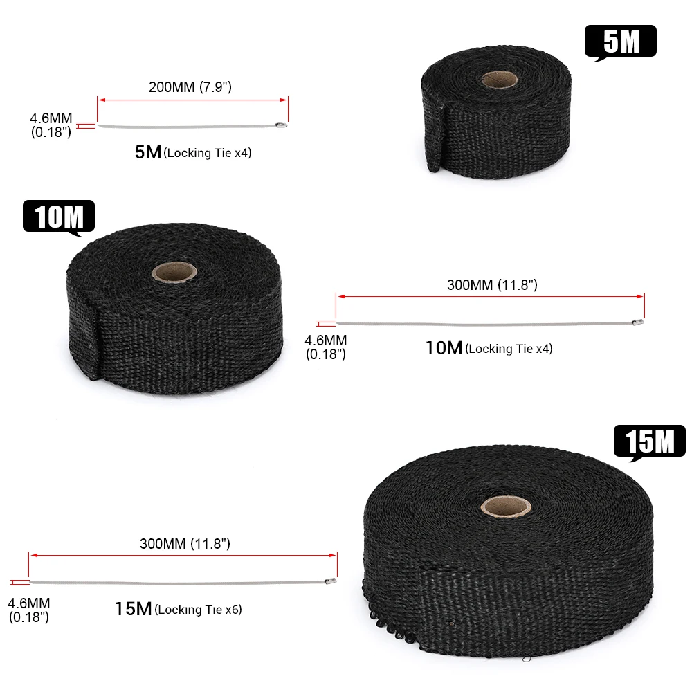 5 м/10 м/15 м см ширина Тепловая выхлопная термопленка Защитная загарная лента