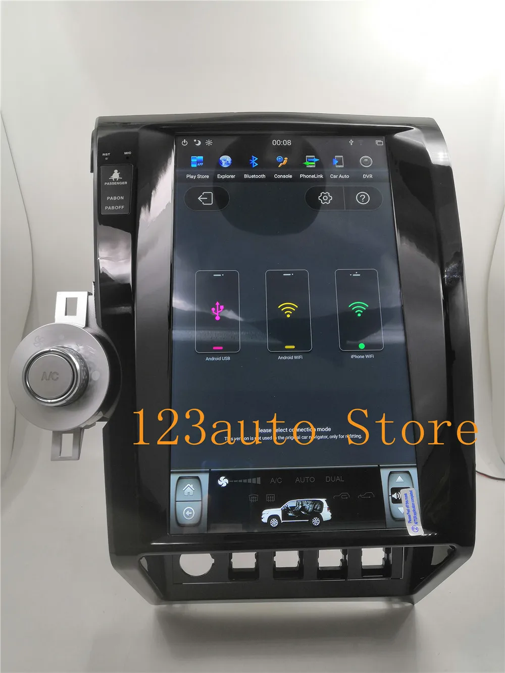 13,6 дюймов вертикальный Tesla стиль Android 8,1 авто без DVD gps навигация плеер Радио для Toyota tundra Sequoia 2007-2011 PX6