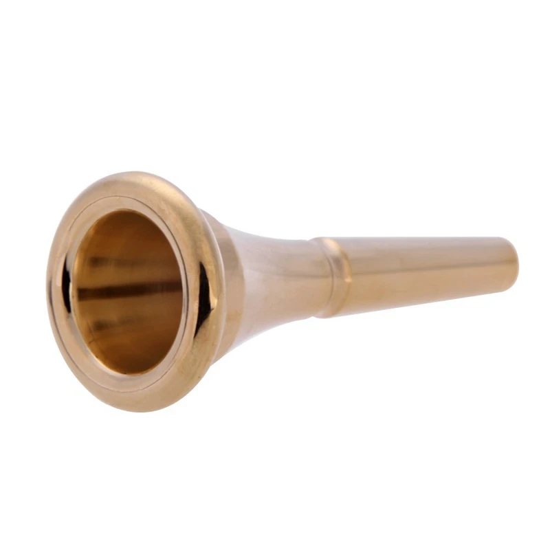 

French Horn Mouthpiece with Durable Stylish Copper Alloy Golden