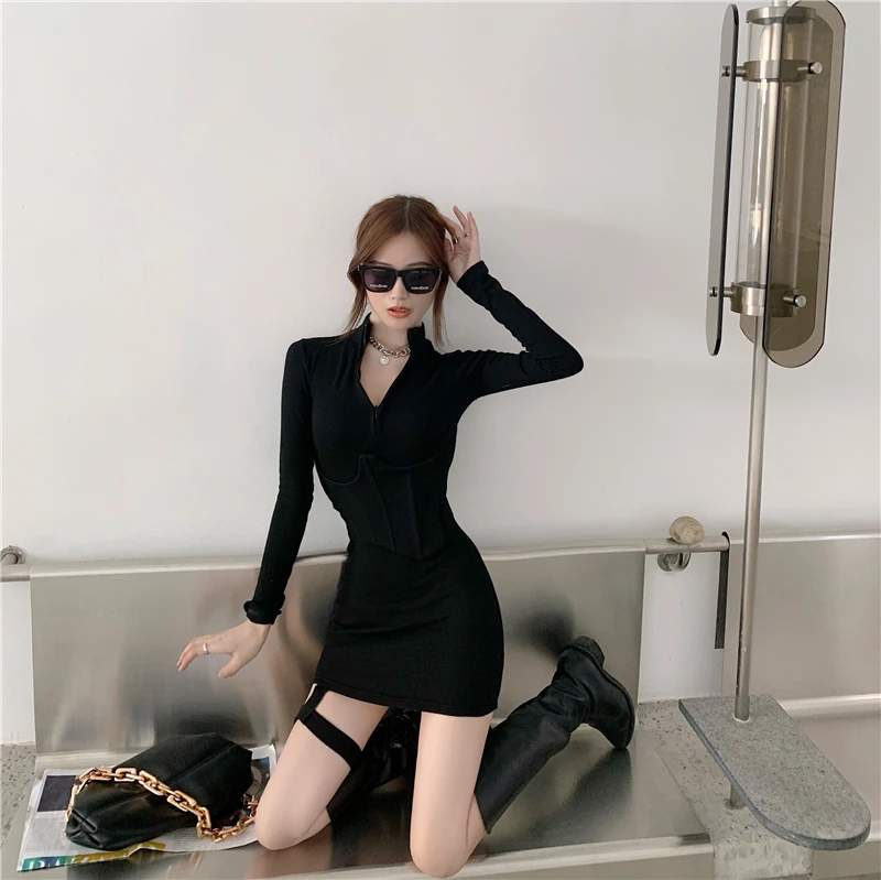 

small firm offers to film the design feeling render knitting dress package hip waist sealing cultivate morality