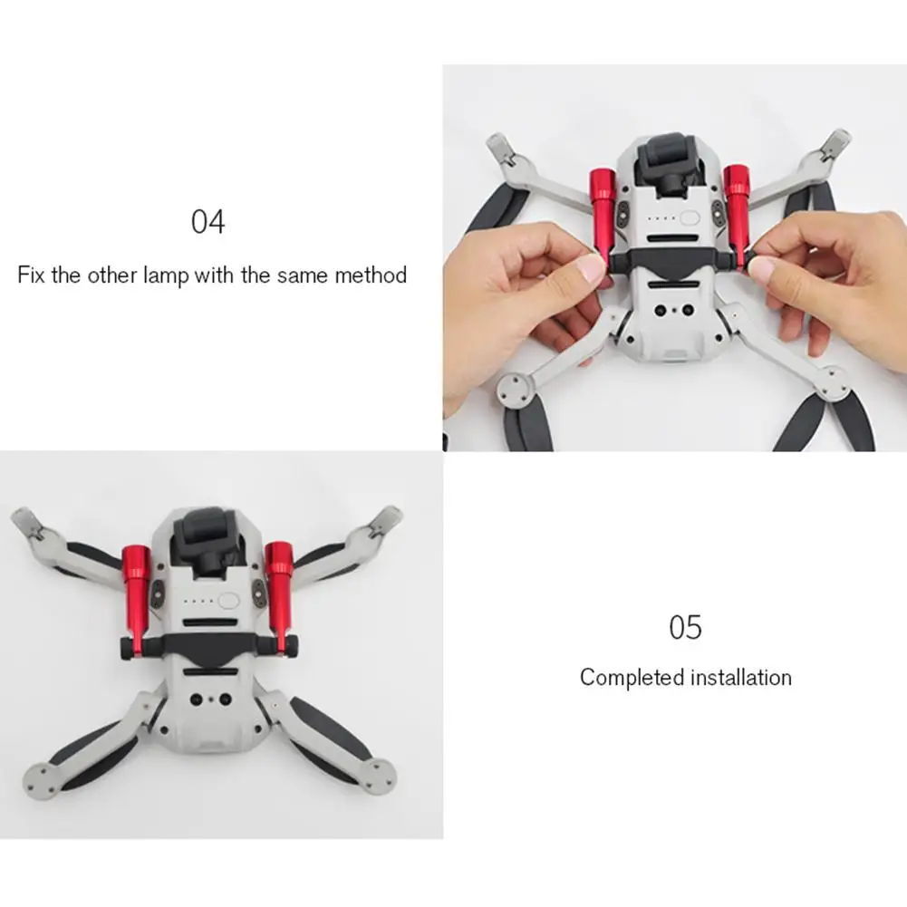 

Night Flight LED Fill Light Remote Control Drone Accessories LED Headlamp Searchlight Kit For DJI Mavic Mini Aluminum Alloy