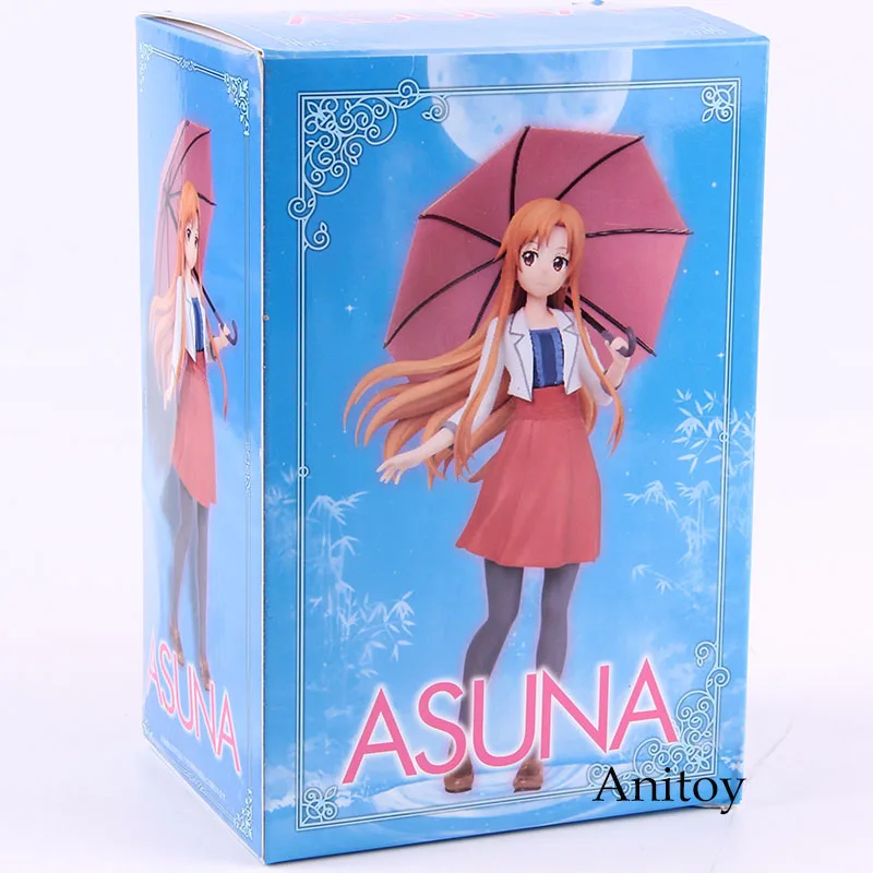 Sword Art Online Asuna Yuuki фигурка ПВХ SAO Аниме Фигурка Асуна Коллекционная модель игрушки