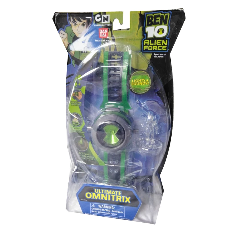 Три стиля игрушечных часов Omnitrix Watch Toys Japan Projector DAI Genuine Watches Toy Christmas Gift для детей.