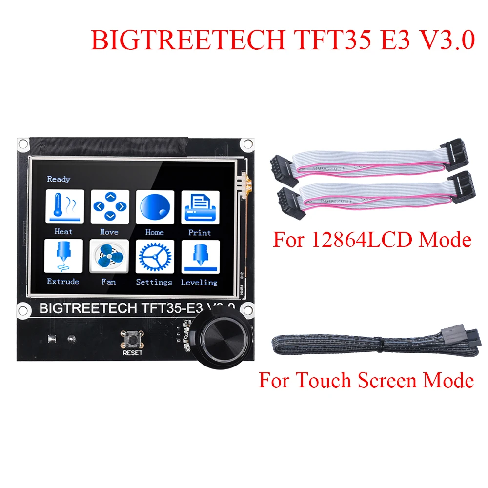 Сенсорный экран BIGTREETECH TFT35 E3 V3.0/12864LCD дисплей с управлением запчасти для 3D принтера