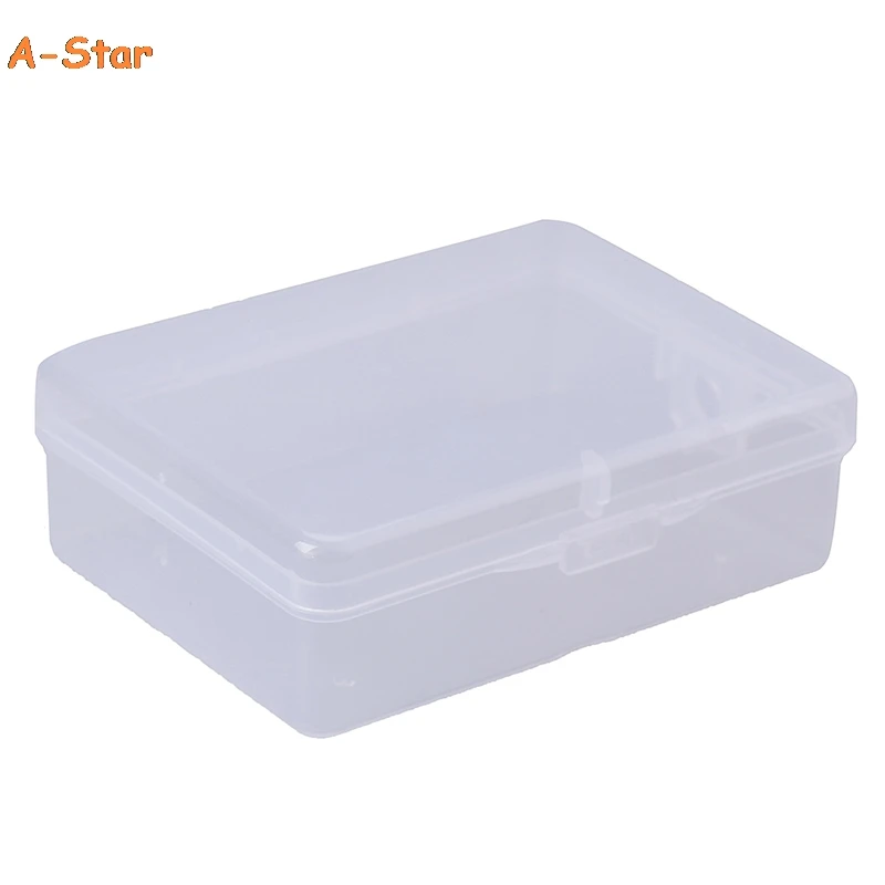 

Hot! Multipurpose Transparent Plastic Storage Box Clear Square Box 9cm*6.5cm*3cm