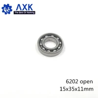 6202 bearing 153511 mm abec 3 c3 4 pcs for motorcycles engine crankshaft 6202 open ball bearings without grease