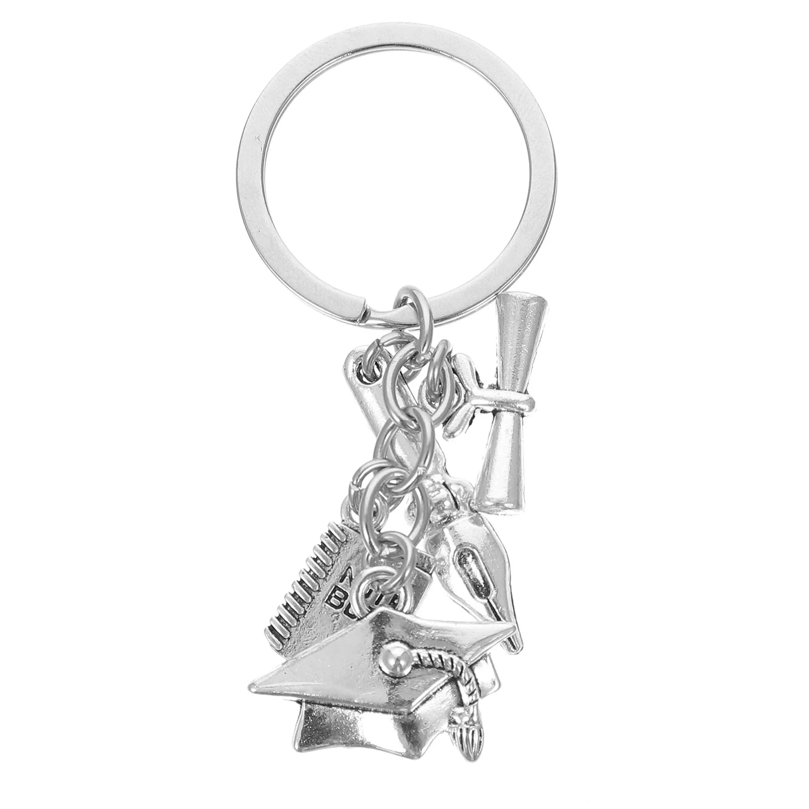 

Graduation Season Themed Keychain for 2022 Stainless-steel Keychain Pendant