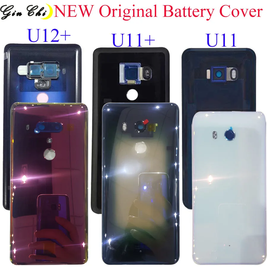 Оригинальный чехол 6 0 для HTC U11 Plus Крышка батарейного отсека заднее стекло Корпус +