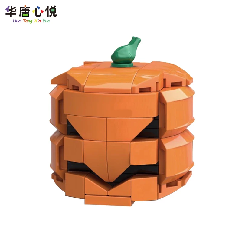 

MOC City Christmas Pumpkin Model Toys Gift Suitable For Children Educational Building Blocks Ornaments Cultivate Interest Cities