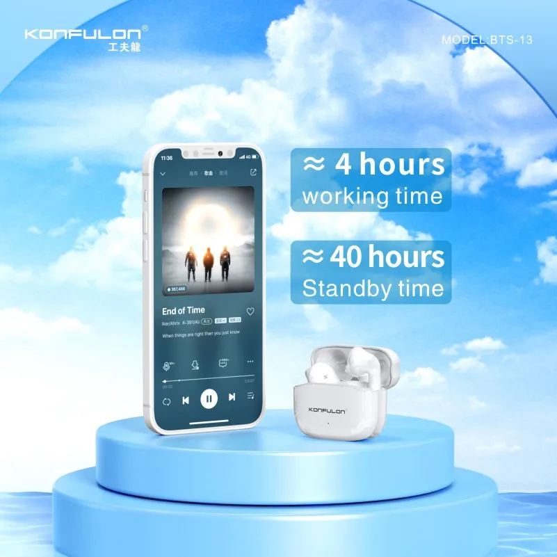 Bluetooth-гарнитура беспроводная HIFI-гарнитура стерео спортивные наушники-вкладыши TWS