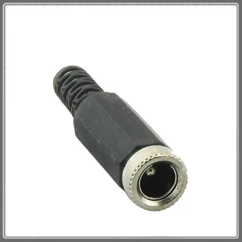 

DC Power Female Plug 5.5x2.1mm DC Power Cable Connector Socket black Coupler for CCTV Camera Connect DC Jack Plug DC05
