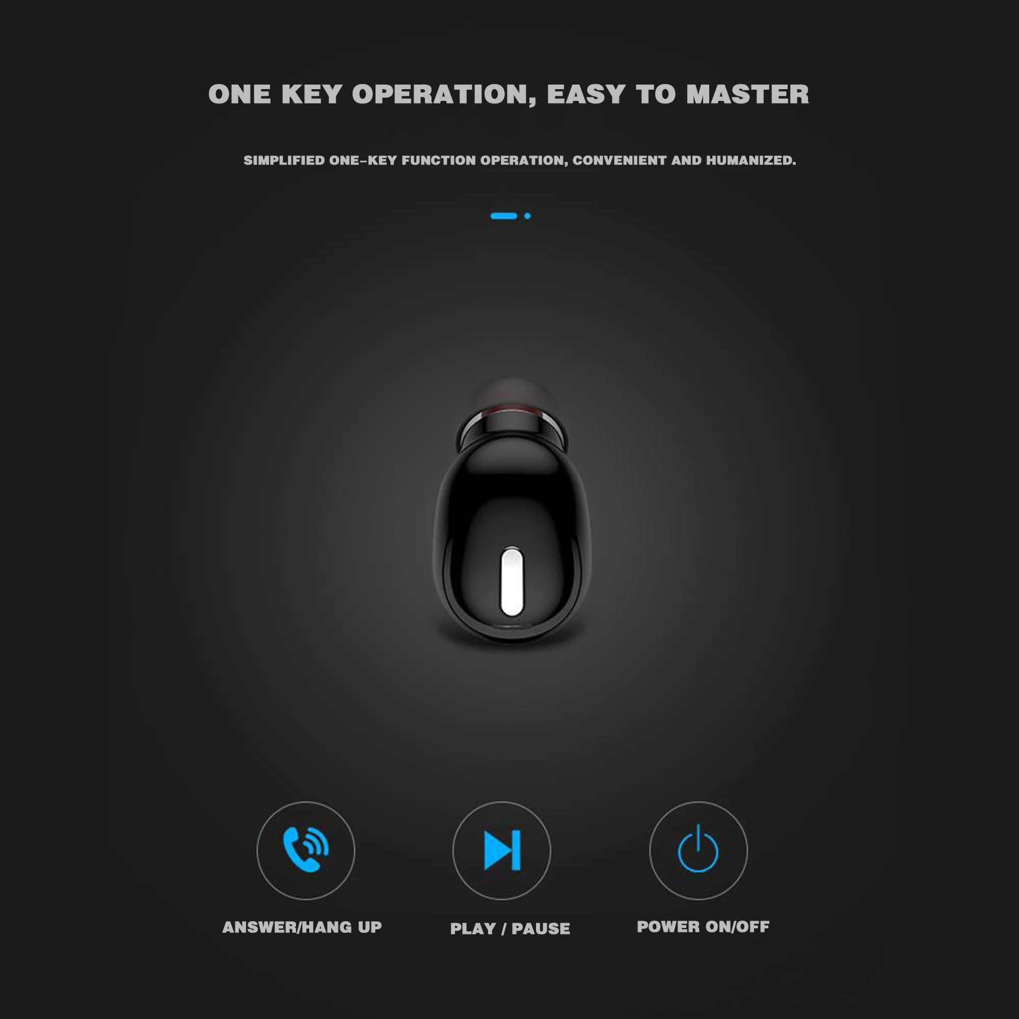 Новые мини наушники вкладыши 5 0 Bluetooth беспроводная гарнитура с микрофоном