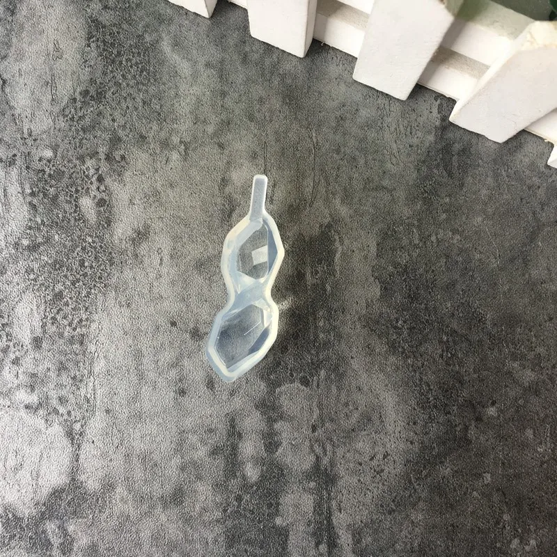 Алмазная Прозрачная силиконовая форма ручной работы для ушей эпоксидная смола/3D