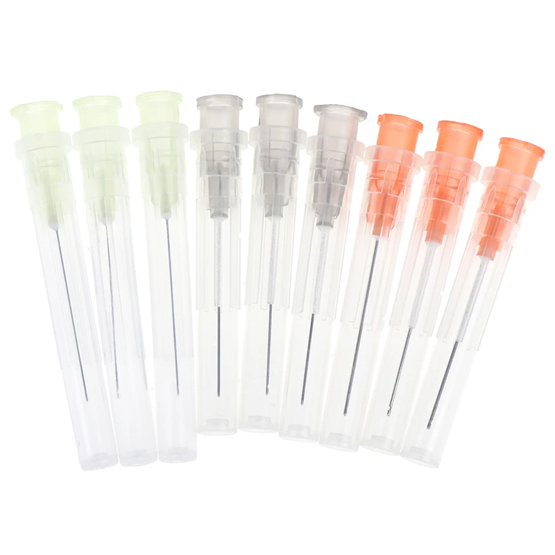 

100pcs/set Dental Syringe Tips Endo Irrigation Needle Tip End-Closed Side Hole Root Canal Wasingh Endo Syringe Oral Hygiene Care