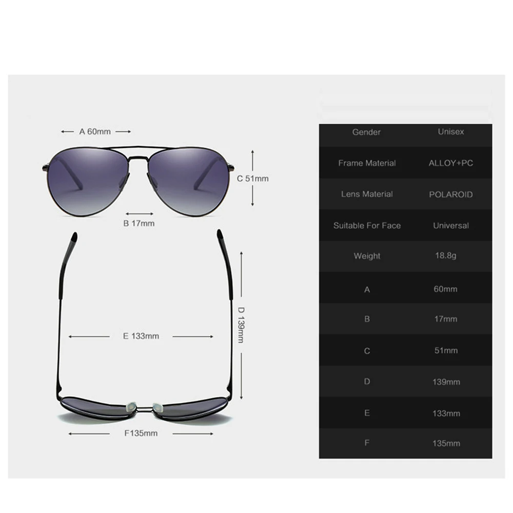 

High-end Pilot Oval Driver Sun Glasses Polarized Mirror Sunglasses Custom Made Myopia Minus Prescription Lens -1 to -6