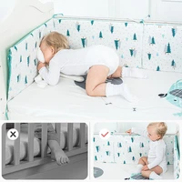 baby newborns bed bumpers crib protector cotton bed surrounding pads infant cot anti collision bumper cushion room decor