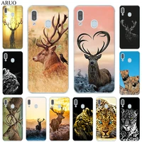 animal deer leopard soft tpu phone case for samsung galaxy a51 a71 a41 a31 a32 a42 a21s a11 a50 a70 a42 a20e a22 a40 a12 cover