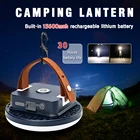 Портативные фонари высокой мощности, 15600 мАч, перезаряжаемый светодиодный магнитный фонарь, фонарь для кемпинга, рыбалки, уличсветильник светильник для работы, ремонта, светодиодный фонарь