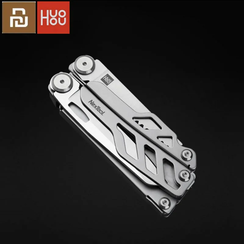 

Huohou Multi-function Folding for xiaomi mijia Knife Bottle Opener Screwdriver Pliers Scissors Stainless Steel Army Knives Tools