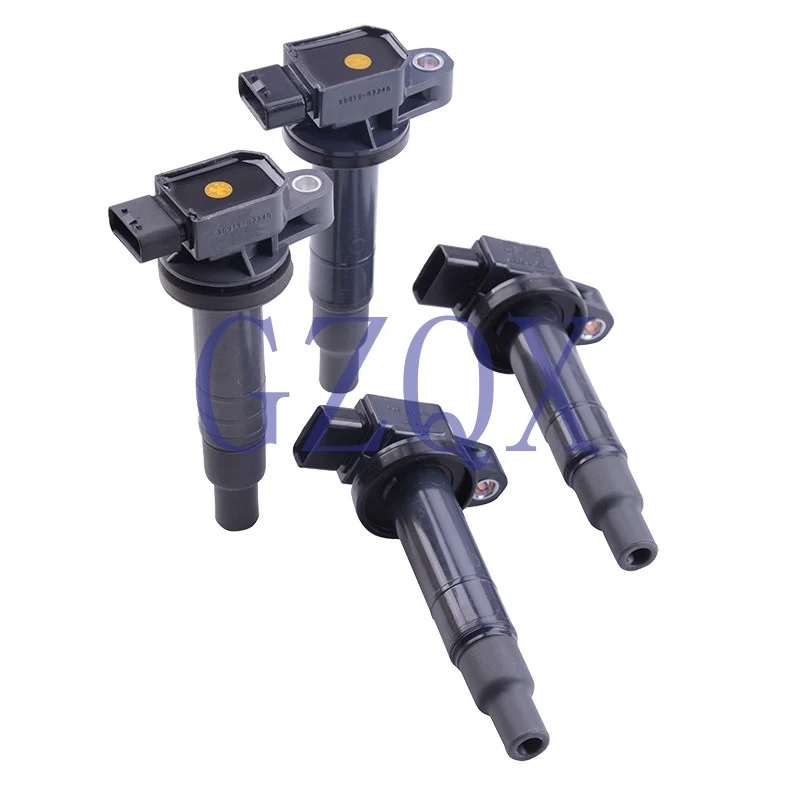 4 шт. катушка зажигания CAPQX 90919-02239 для Celica Corolla Matrix MR2 AXIO AYGO RAV4 RUNX YARIS Pontiac Chevy 1999-2008 2009