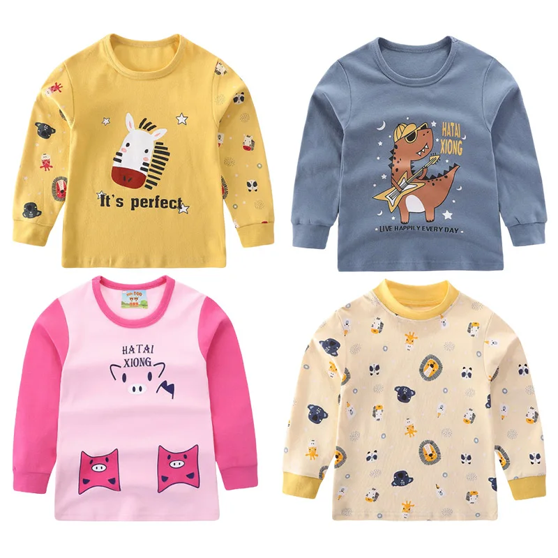 Футболка для мальчиков и девочек термобелье детей от 2 до 12 лет футболки с