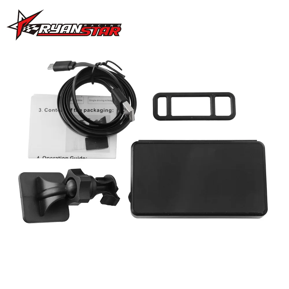 Большой экран 4 2 дюйма GPS система сигнализации измеритель скорости цифровой