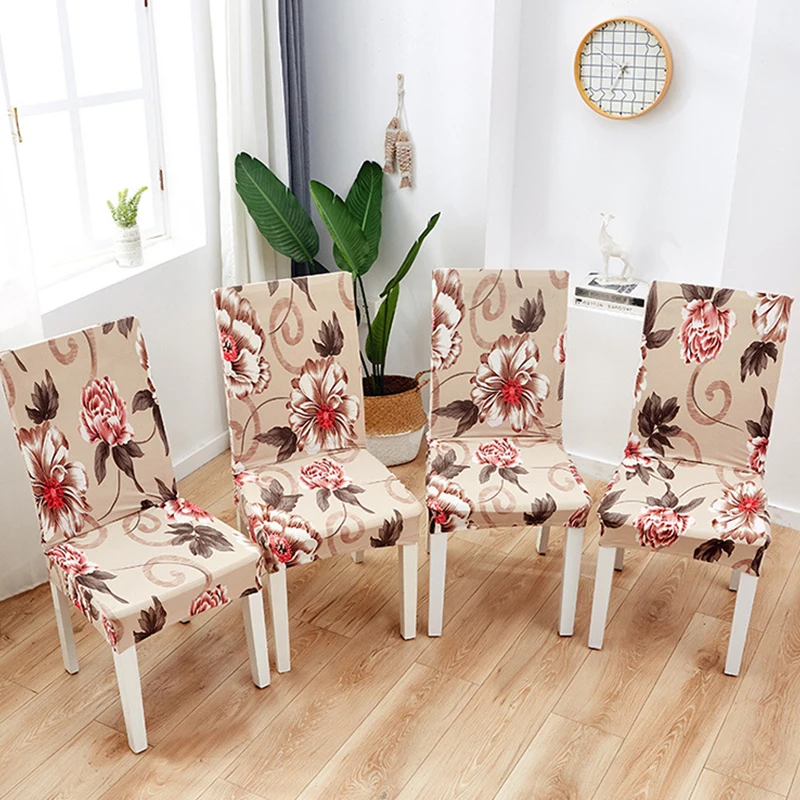 

Geometry Chair Cover Dining Elastic Chair Covers Spandex Elastic Chair Covers Wedding Hotel Banquet Dining Room Home Decor Hot
