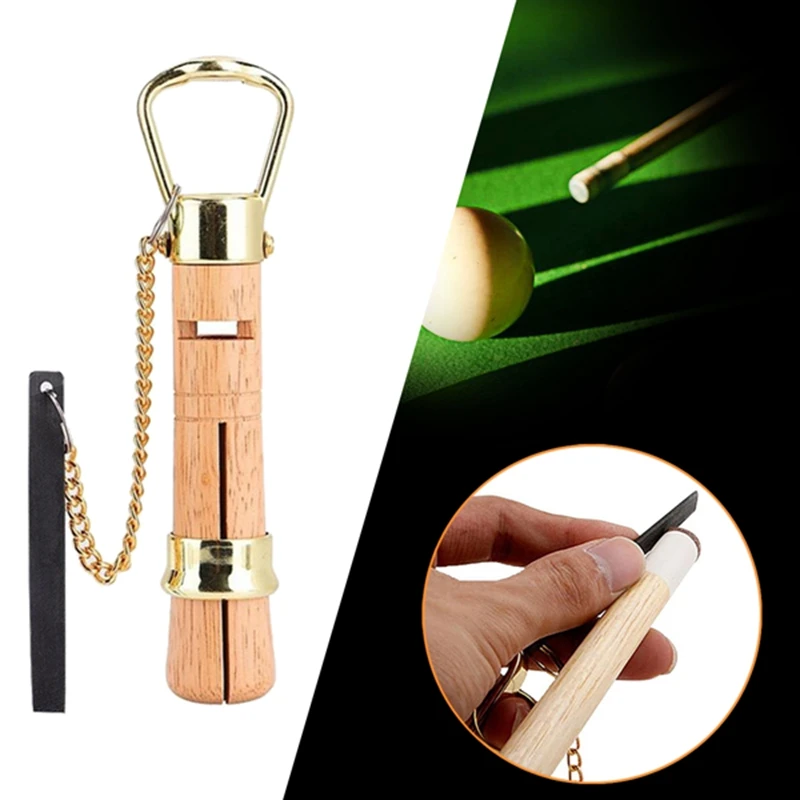 

Wood Tip Clamp Billiard Pool Snooker Cue Repair Rod Helper Wooden Cue Tip Clamp Repair Tool