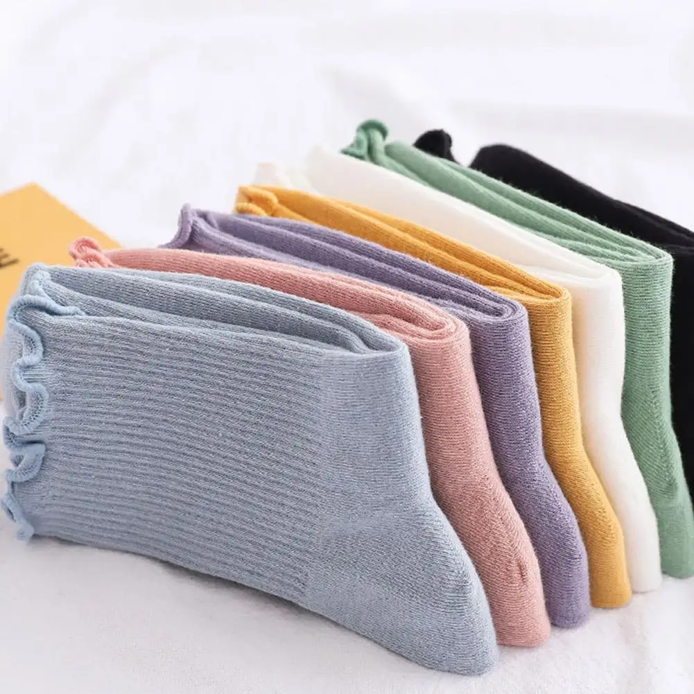 

Новинка, женские носки, летние и осенние кружевные носки в японском стиле, милые кружевные чулки, хлопковые теплые носки-лодочки