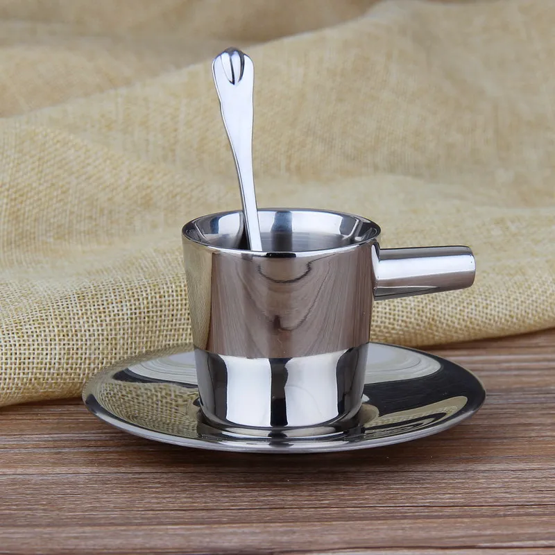 Набор из 3 предметов чашка для кофе эспрессо портативная дизайнерская чая