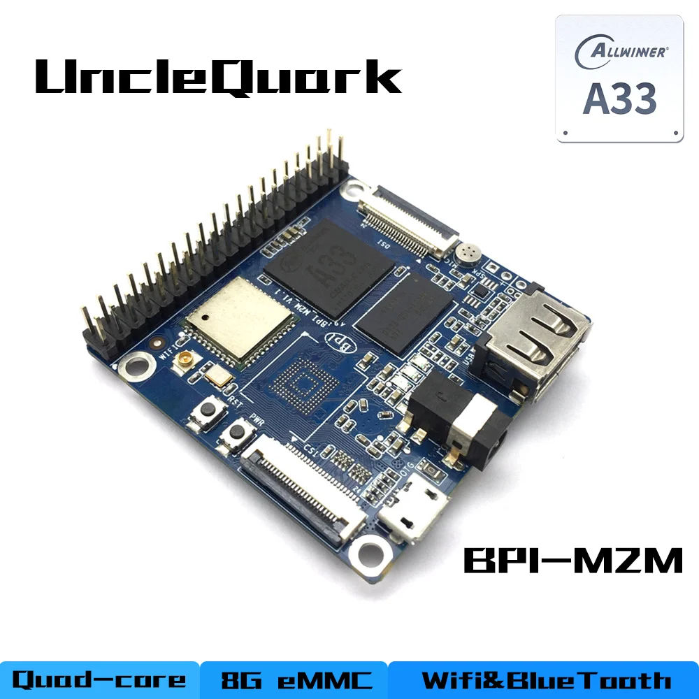 Banana Pi оригинальная платформа с открытым исходным кодом BPI M2 Magic A33 Duad Core 512MB RAM Singel