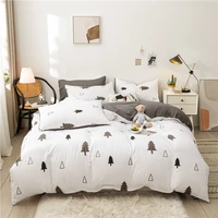 nordic geometric print blankets queen 220x240 bedding set simple straight shipments blankets