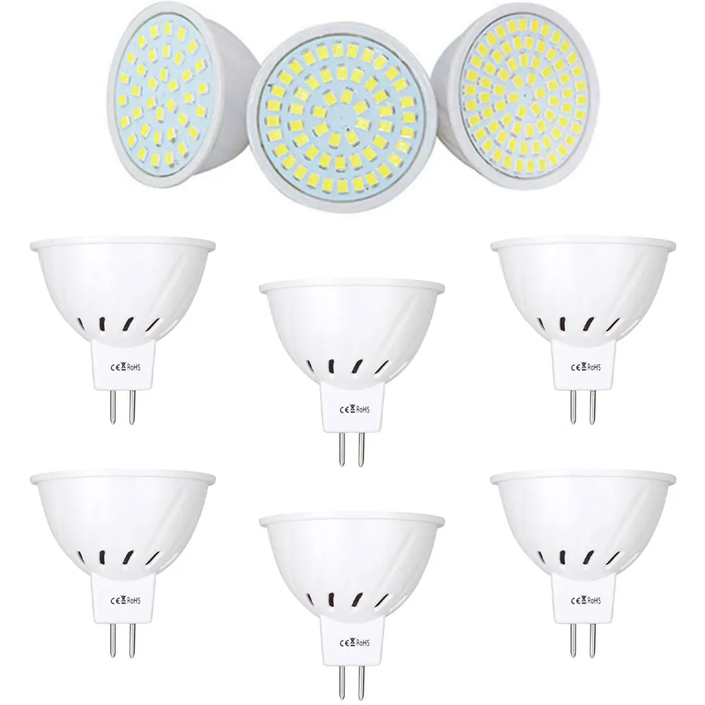 LED MR16 Bulb 12V 24V Spot Light 220V 110V 3W 5W 7W Bulbs Decoration Lamp Lampada Ampoule 36 54 72LED Spotlight Home Ligting | Освещение