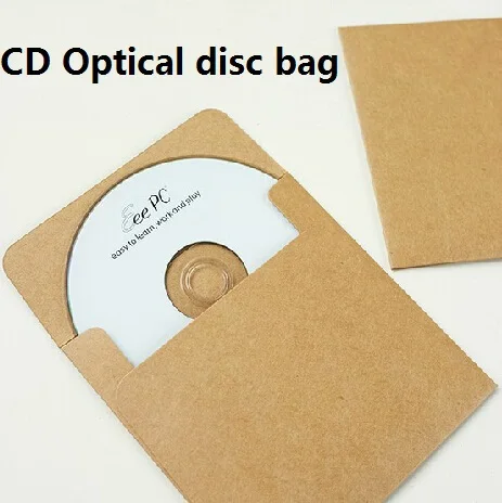 50 шт./лот новинка винтажный CD оптический диск конверт крафт бумага мешок сделай
