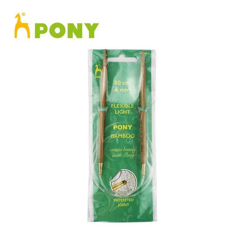 

Фиксированная круглая игла для ножа из бамбука пони 80 см