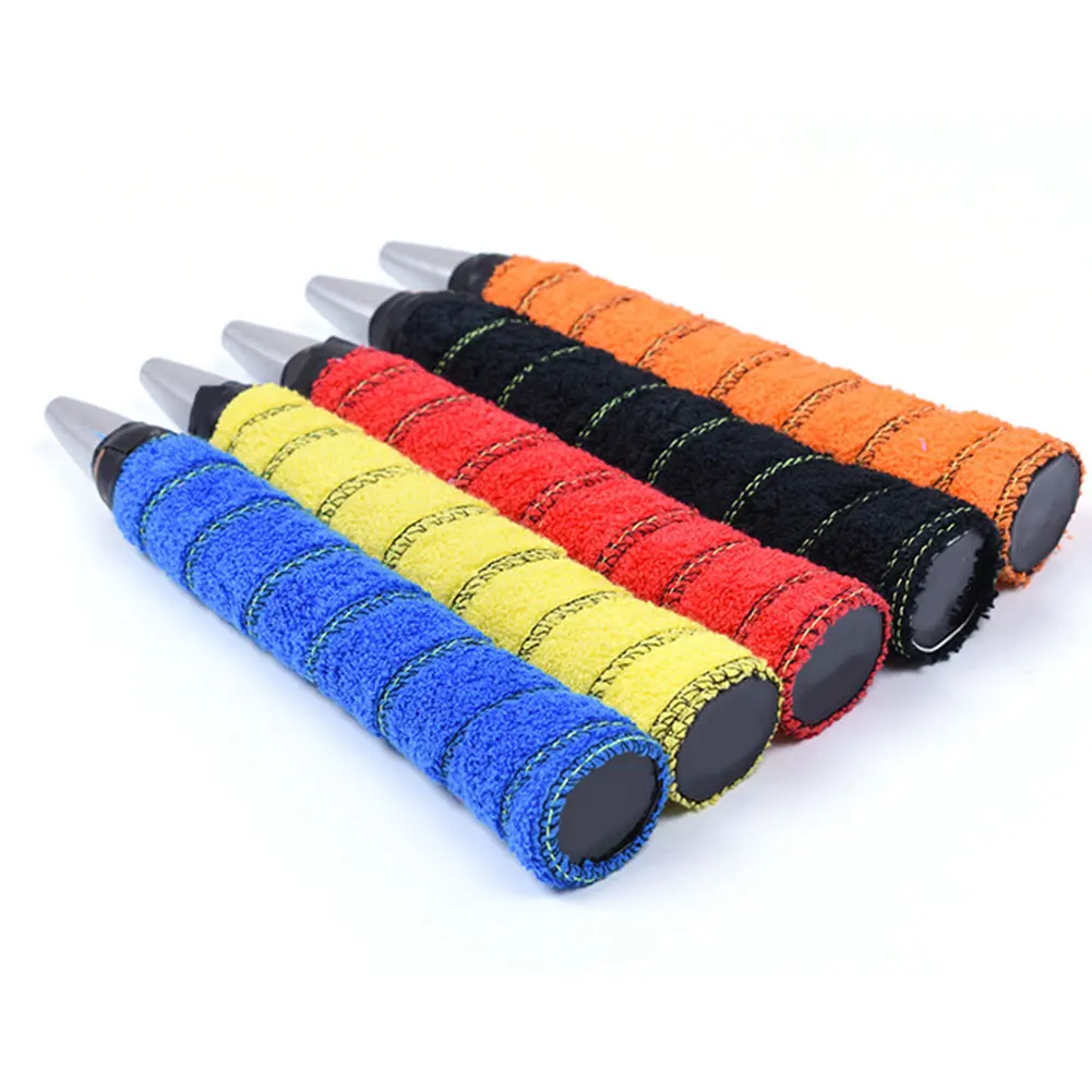 

NEW Anti-slip Breathable Racket Grip Cotton Roll Badminton Handle Accessories Badminton Racket Sweat Band Soft Cotton Towel Glue