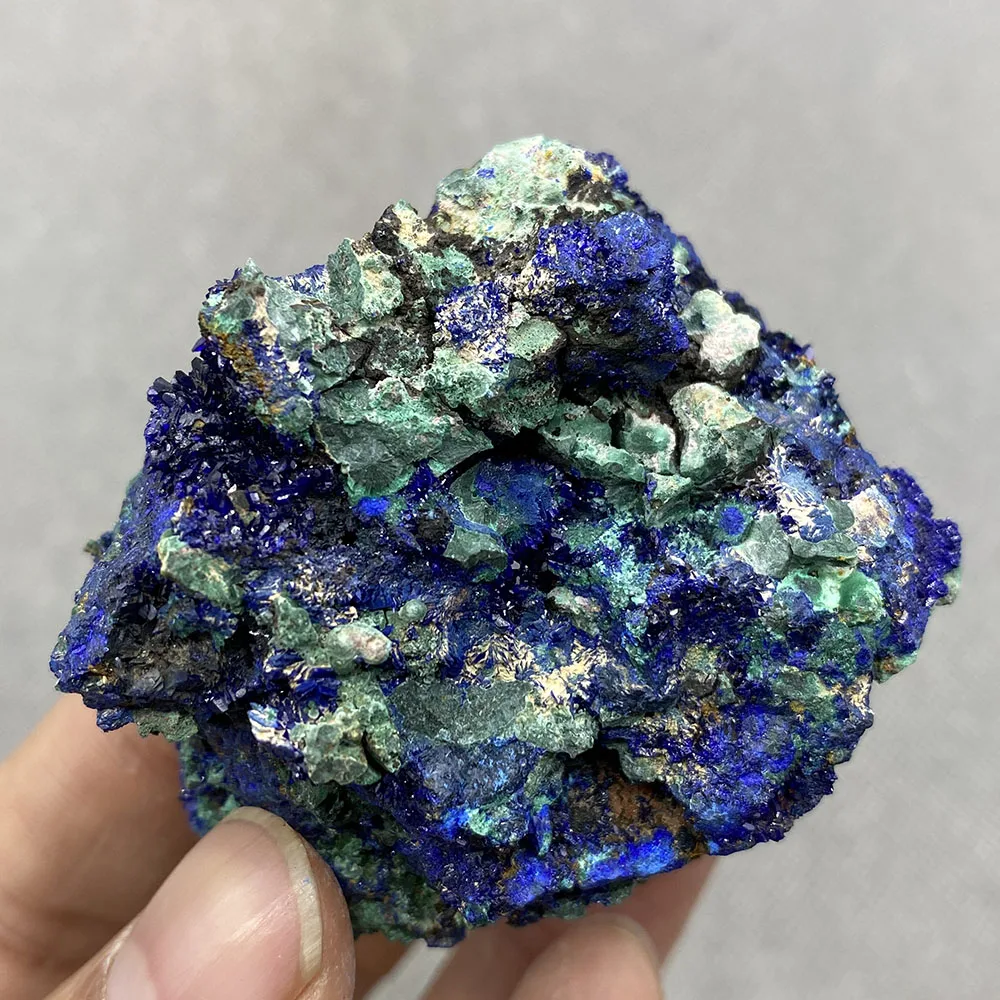 

Natural azurite mineral cristal espécime da província de anhui, china .