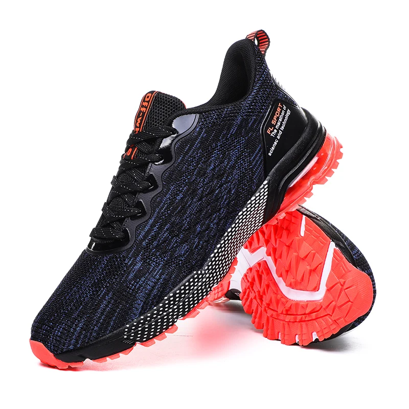 SALUDAS Men Sneakers Air Cushion Athle Running Shoes Fashion Sport Jogging Tennis Fitness Sneaker Breathable Lace-Up Casual Shoe