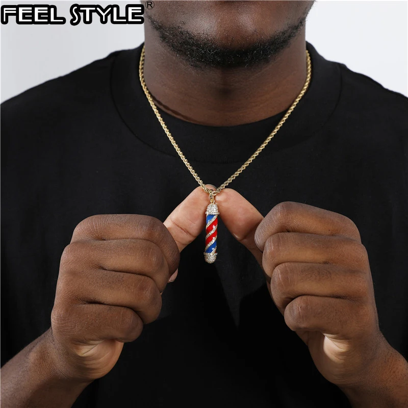 Хип-Хоп Bling CZ Spider Iced Out кубический циркон ожерелье и кулон для мужчин ювелирные
