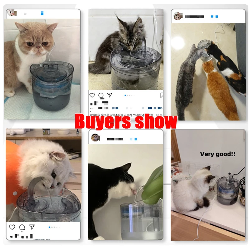 2L Intelligent Cat Water Fountain With Faucet Dog Dispenser Transparent Drinker Pet Drinking Filters Feeder Motion Sensor | Дом и сад