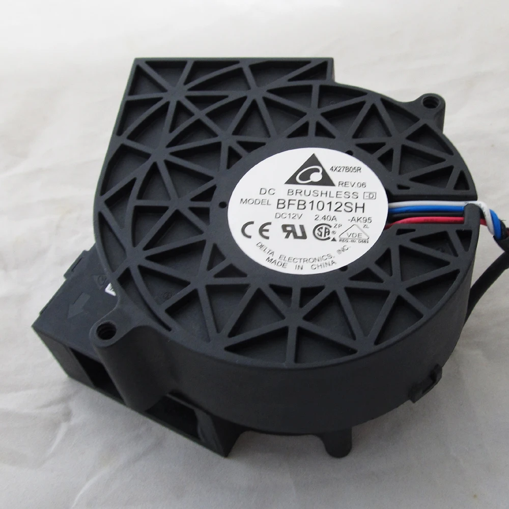 

1pc Delta BFB1012SH 97x97x33mm 9733 12V 2.40A Brushless DC Blower Fan 4pin/wire