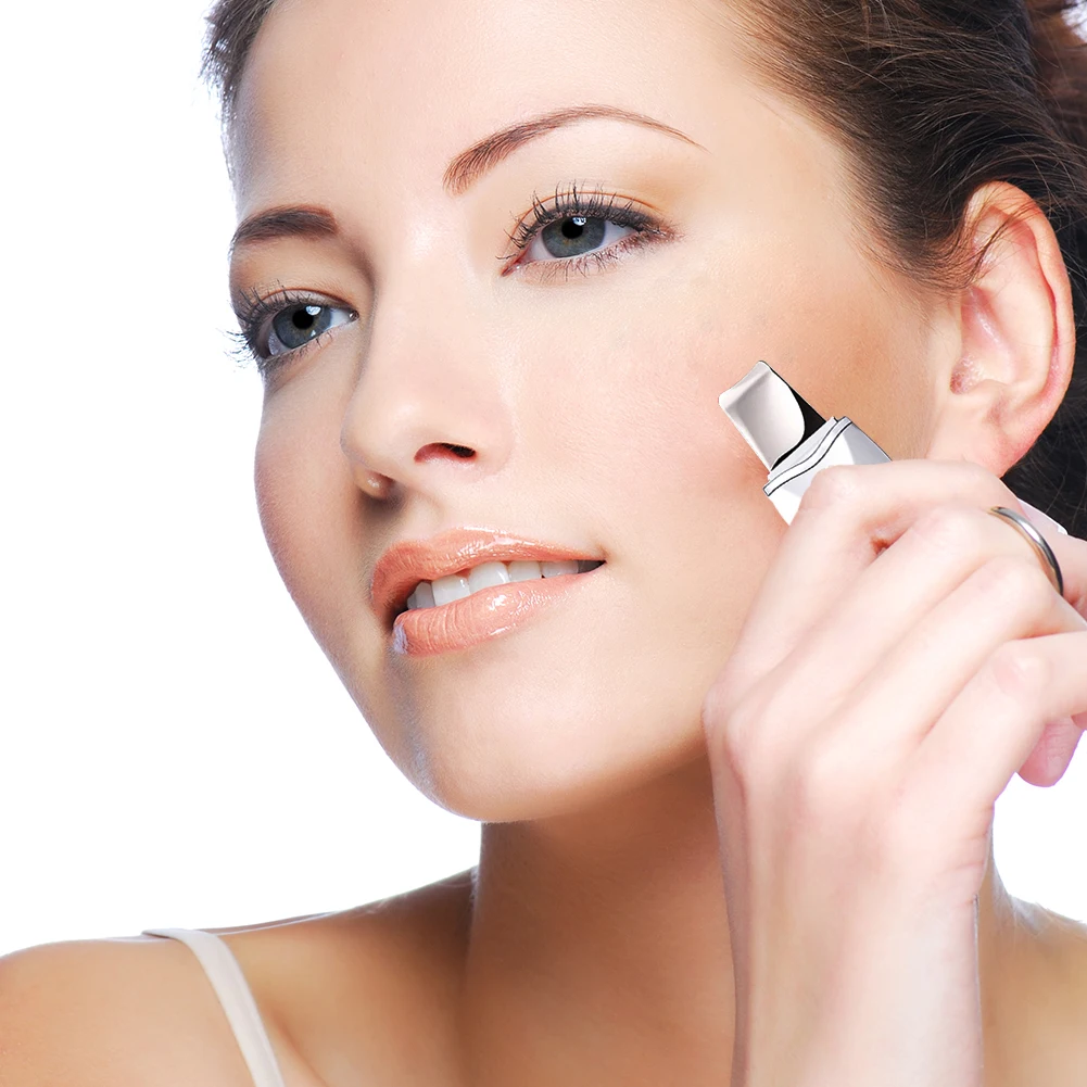 Ультразвуковой кожи скруббер Deep аппарат для чистки лица пилинг Лопата глубокого