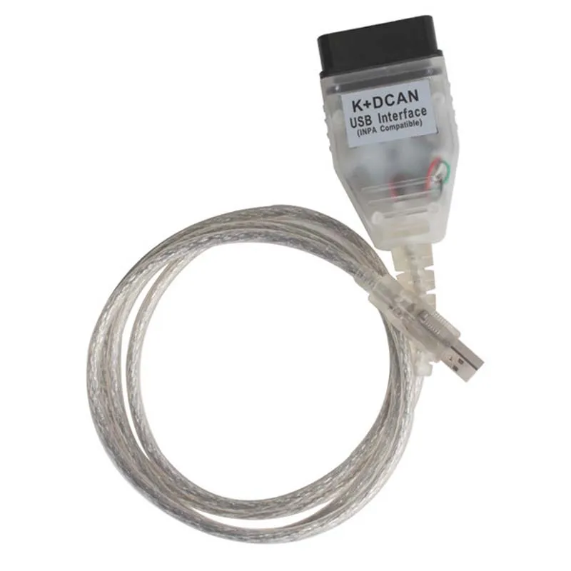 2019 FT232RL чип INPA K + CAN диагностический кабель плюс 20-контактный OBD2 удлинитель
