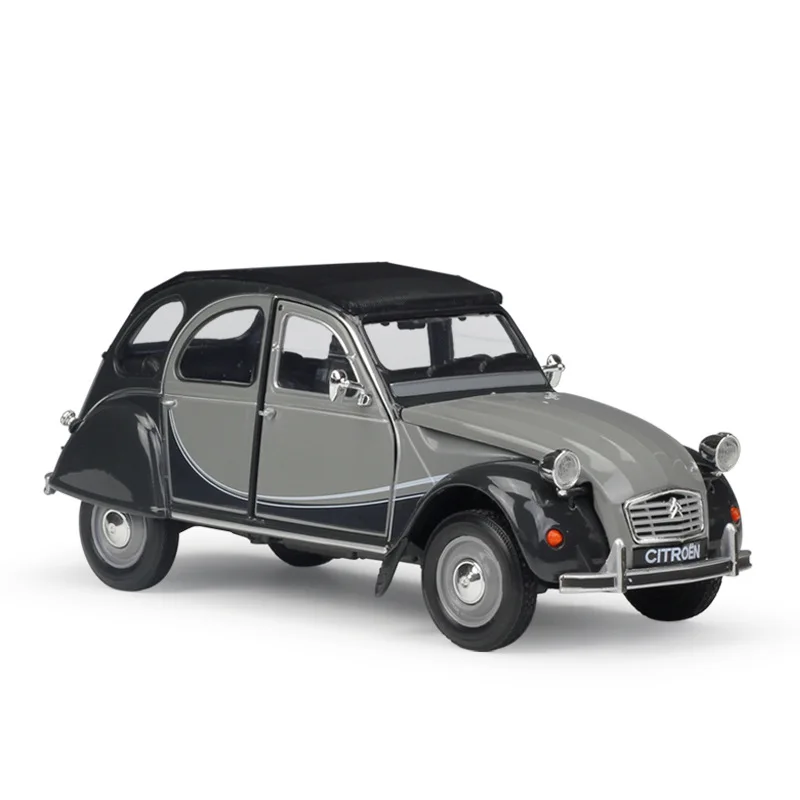 Модель автомобиля Welly из сплава для Citroen 2CV 6 1:24 Charleston Литые и игрушечные