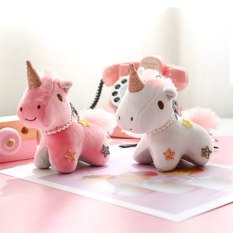 Жемчужная кавайная плюшевая игрушка мягкая кукла единорог Успокаивающая