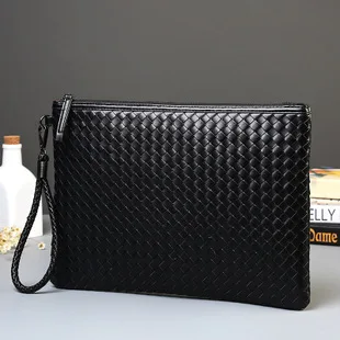

New Long Wallet Men Double Zipper Coin Pocket Purse Men Wallets Casual Business Card Holder Large Wallet Male Clutch